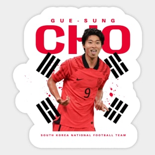 Cho Gue-sung South Korea Football Team Sticker